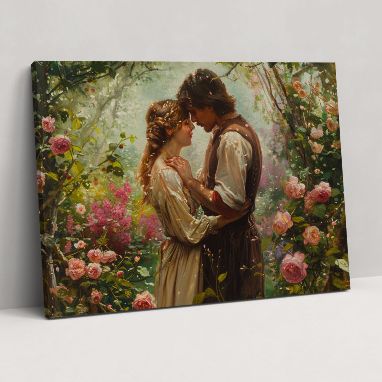 Romantic Pre-Raphaelite Brotherhood Canvas Print - Pre-Raphaelite Brotherhood, Pre-Raphaelite Brotherhood, Home Decoration, Canvas Print