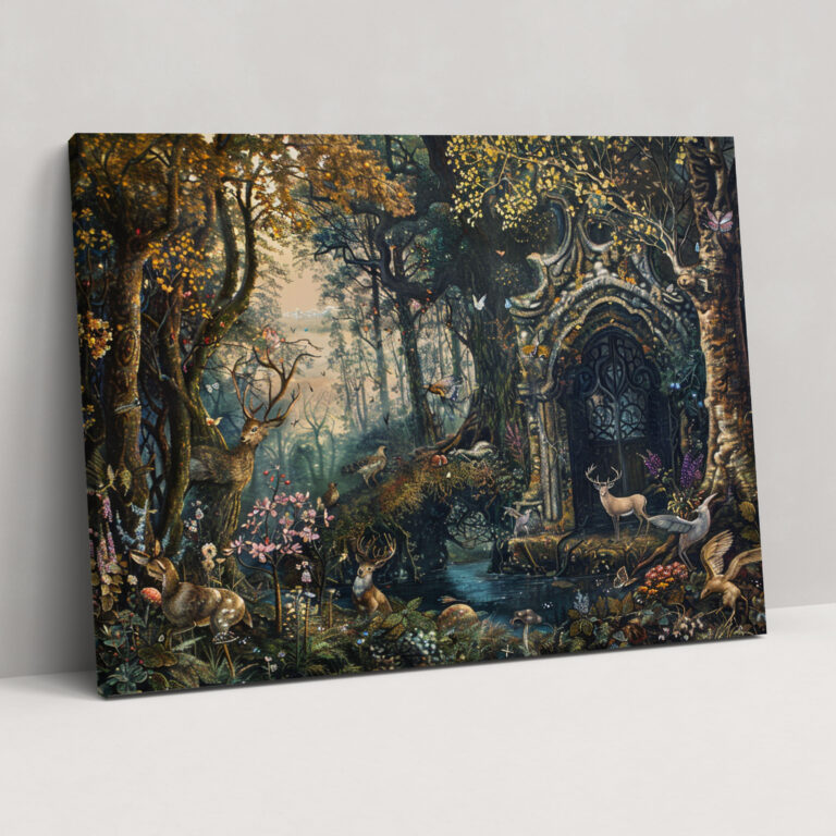 Enchanting Pre-Raphaelite Brotherhood Canvas Print - Pre-Raphaelite Brotherhood, Wall Art, Canvas Wall Art, Pre-Raphaelite Brotherhood