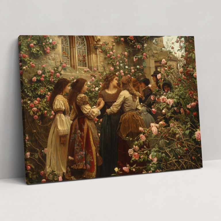 Pre-Raphaelite Brotherhood Canvas Print - Pre-Raphaelite Brotherhood, Pre-Raphaelite Brotherhood, Canvas, Wall Decoration