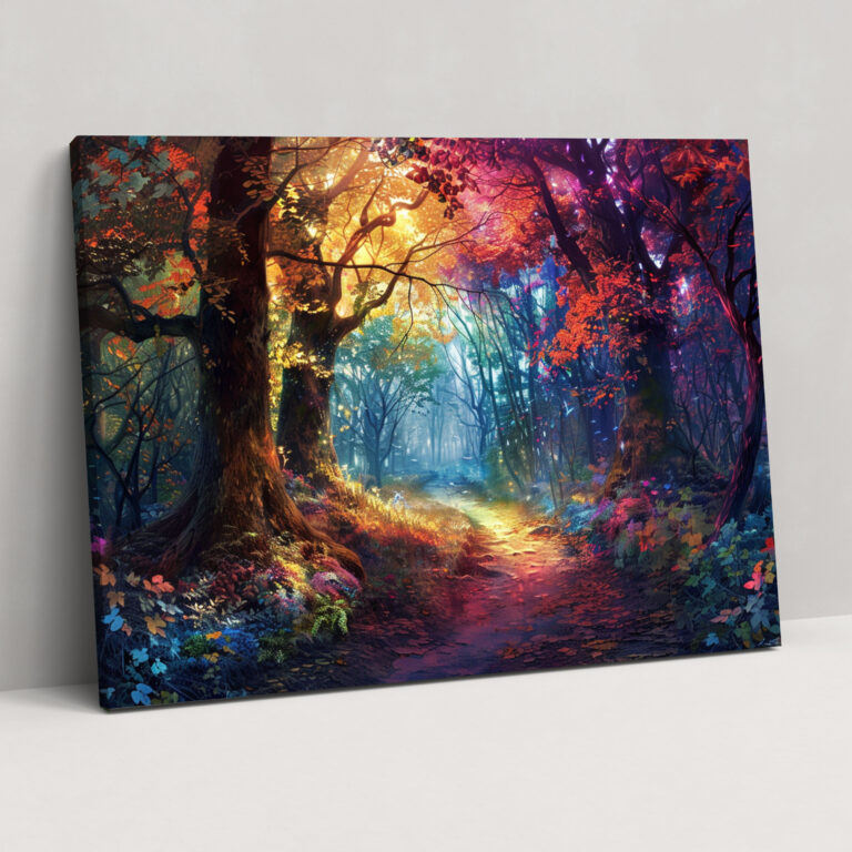Enchanted Forest Wall Art - Pre-Raphaelite Brotherhood, Wall Art, Wall Decoration, Pre-Raphaelite Brotherhood