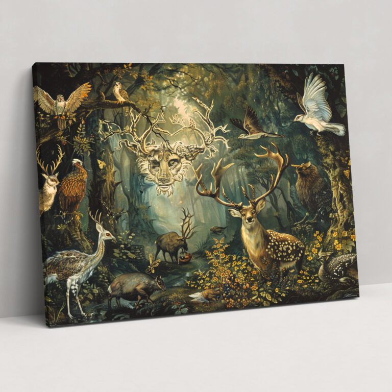 Mythical Creatures Canvas Print - Pre-Raphaelite Brotherhood, Canvas Wall Art, Pre-Raphaelite Brotherhood, Canvas Print