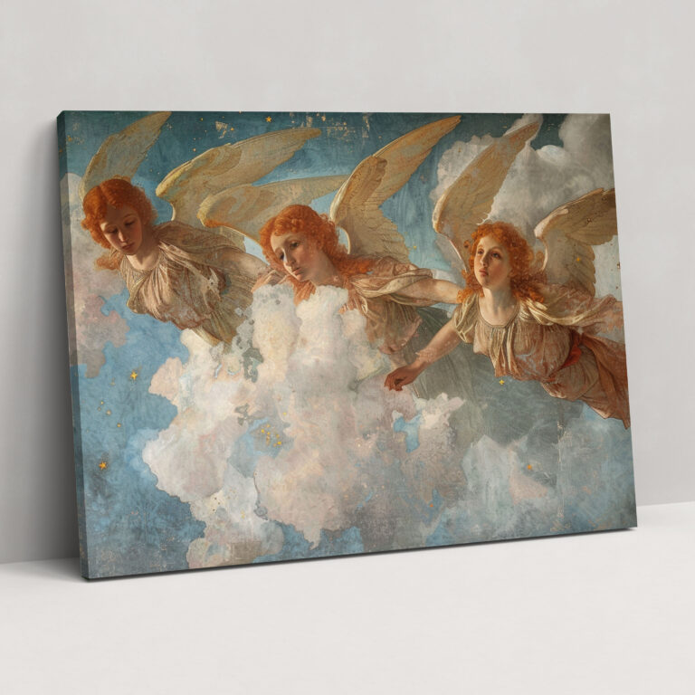 Ethereal Angels Wall Art - Pre-Raphaelite Brotherhood, Canvas, Home Decoration, Wall Decoration
