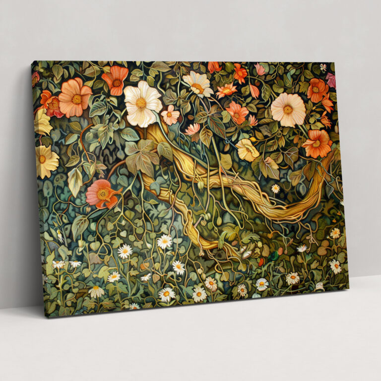Pre-Raphaelite Brotherhood Tangle Wall Decoration - Pre-Raphaelite Brotherhood, Home Decoration, Canvas Wall Art, Pre-Raphaelite Brotherhood