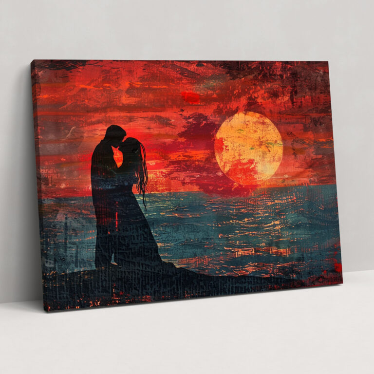 Pre-Raphaelite Brotherhood Sunset Wall Art - Pre-Raphaelite Brotherhood, Home Decoration, Wall Decoration, Canvas Wall Art