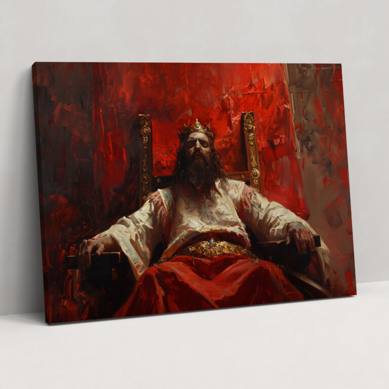 Pre-Raphaelite Brotherhood King Canvas Print - Pre-Raphaelite Brotherhood, Canvas Print, Pre-Raphaelite Brotherhood, Wall Art