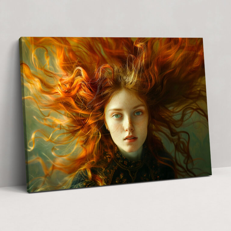 Pre-Raphaelite Brotherhood Portrait Canvas Print - Pre-Raphaelite Brotherhood, Canvas Print, Wall Decoration, Home Decoration