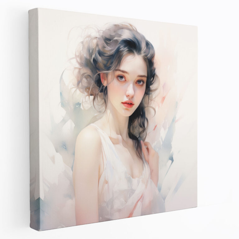 Watercolor Portrait Wall Decoration - Portrait, Artistic, Visual Experience, Mesmerizing