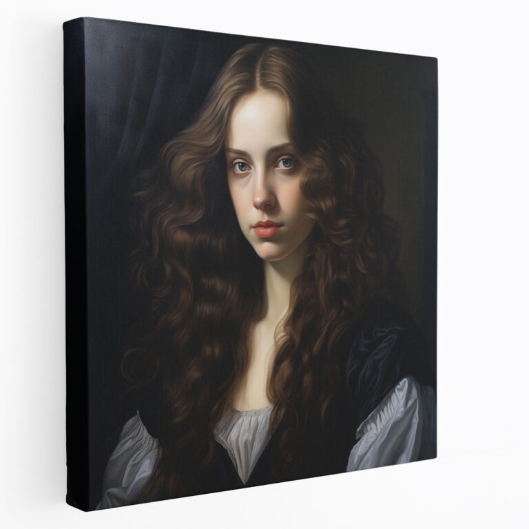 Portrait Canvas Print - Classic Oil Painting - Portrait, Canvas Wall Art, Wall Decoration, Stunning