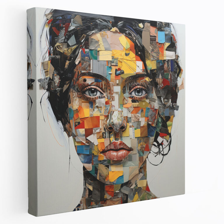 Portrait Wall Art - Collage Artwork - Portrait, Diversity, Wall Decoration, Collage Artwork