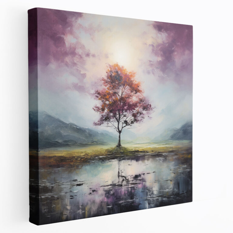 Portrait Wall Art - Impressionist Landscape Canvas Print - Portrait, Canvas Wall Art, Painting Style, Wall Decoration