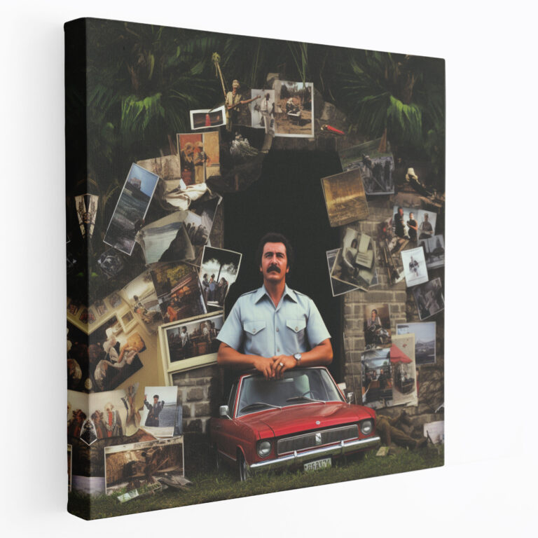 Pablo Escobar Wall Art - Pablo Escobar, Wall Decoration, Legacy, Wall Art