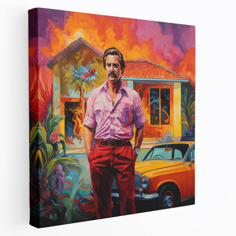 Pablo Escobar Canvas Print - Pablo Escobar, Canvas Print, Wall Art, Wall Decoration