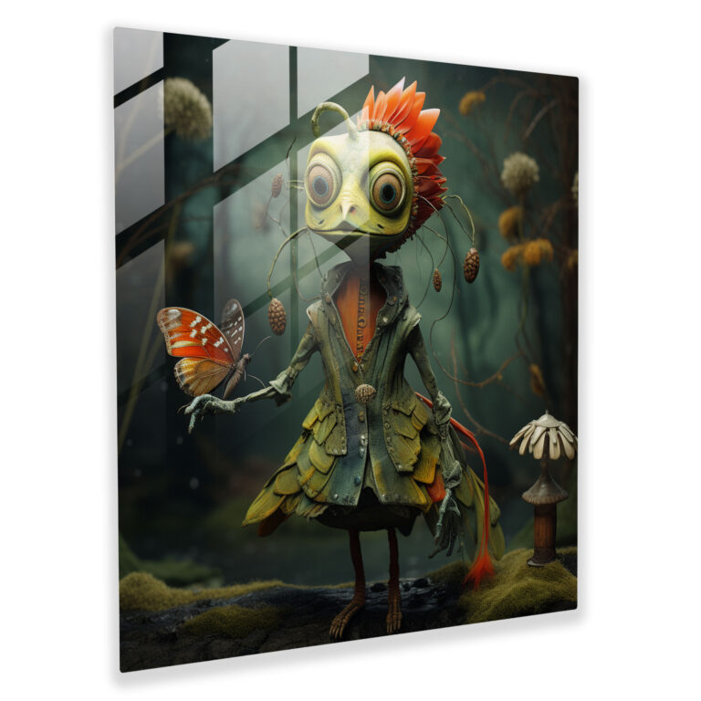 Secrets And Surprises Puppet Glass Print - Puppet, Glass Print, Puppet, Glass Art