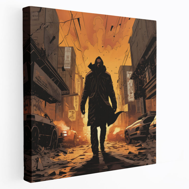 Pulp Fiction Canvas Print - Graphic Novel Anti-Hero - Pulp Fiction, Pulp Fiction, Highest Quality Materials, Home Decoration