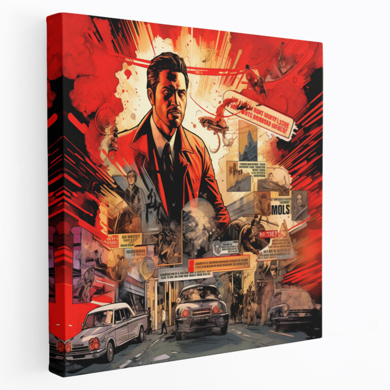 Pulp Fiction Canvas Print - Pulp Fiction, Canvas Print, Canvas, Wall Decoration