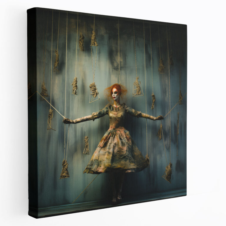Marionette Wall Art - Puppet, Puppet, String Puppet, Canvas Print