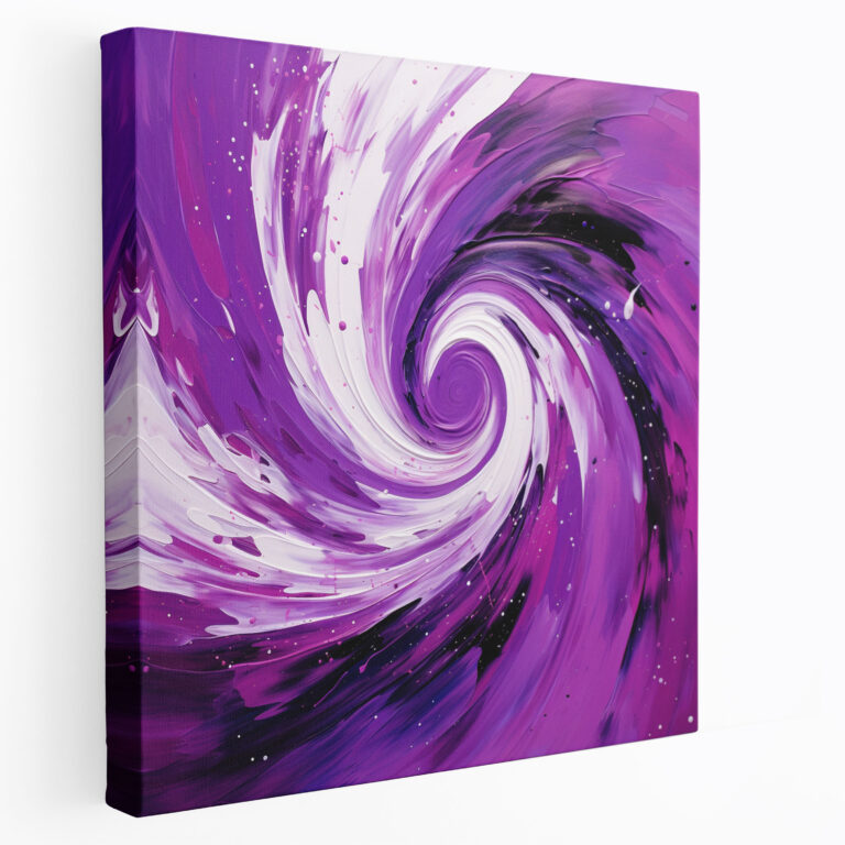 Purple Energy Canvas Print - Purple, Canvas, Wall Art, Energy