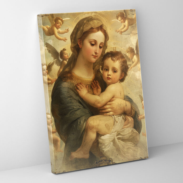 Raffaello Sanzio Style Canvas Print - Raffaello Sanzio, Home Decoration, Canvas, Wall Art