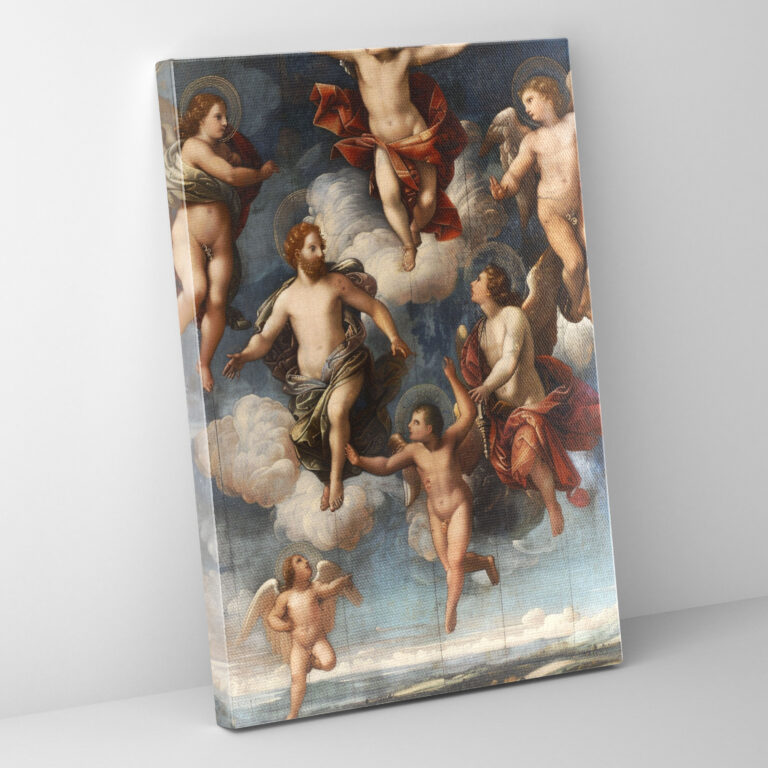 Raffaello Sanzio Style Canvas Print - Raffaello Sanzio, Wall Decoration, Home Decoration, Canvas Wall Art