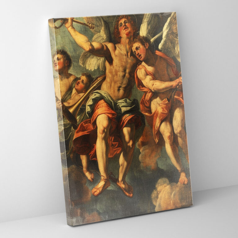 Allegorical Symbols Wall Art - Raffaello Sanzio, Canvas Wall Art, Wall Art, Wall Decoration