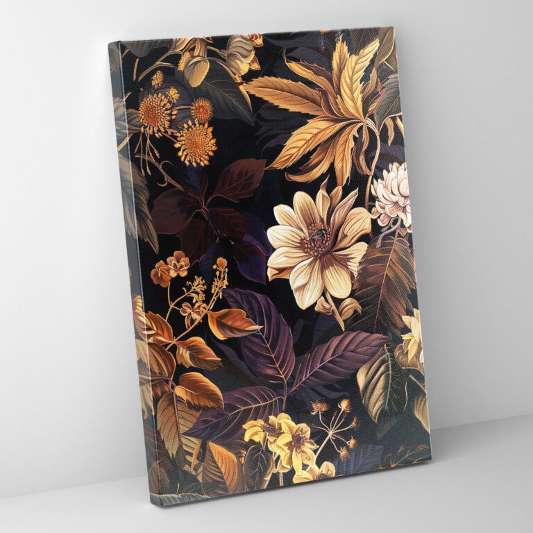 Botanical Elegance Wall Decoration - Raffaello Sanzio, Canvas Wall Art, Wall Art, Wall Decoration