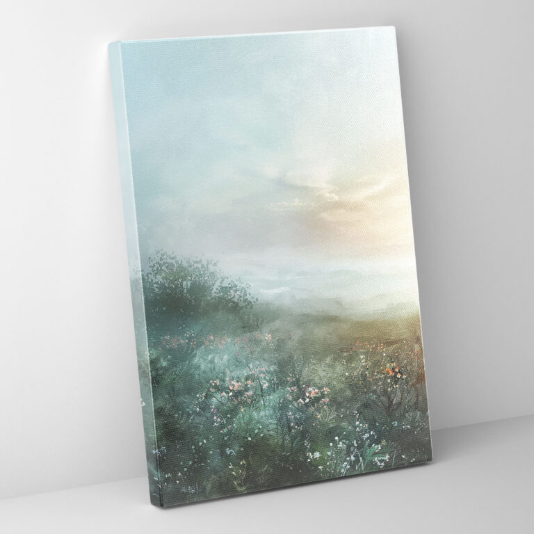 Pastel Dream Landscape Wall Decoration - Raffaello Sanzio, Wall Decoration, Canvas Wall Art, Canvas Print