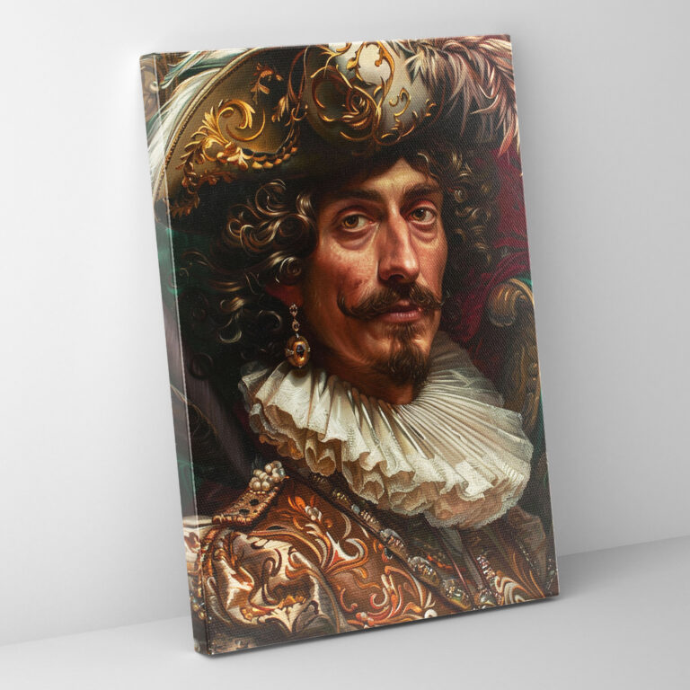 Historical Figure Portrait Canvas Print - Raffaello Sanzio, Canvas Wall Art, Canvas, Home Decoration