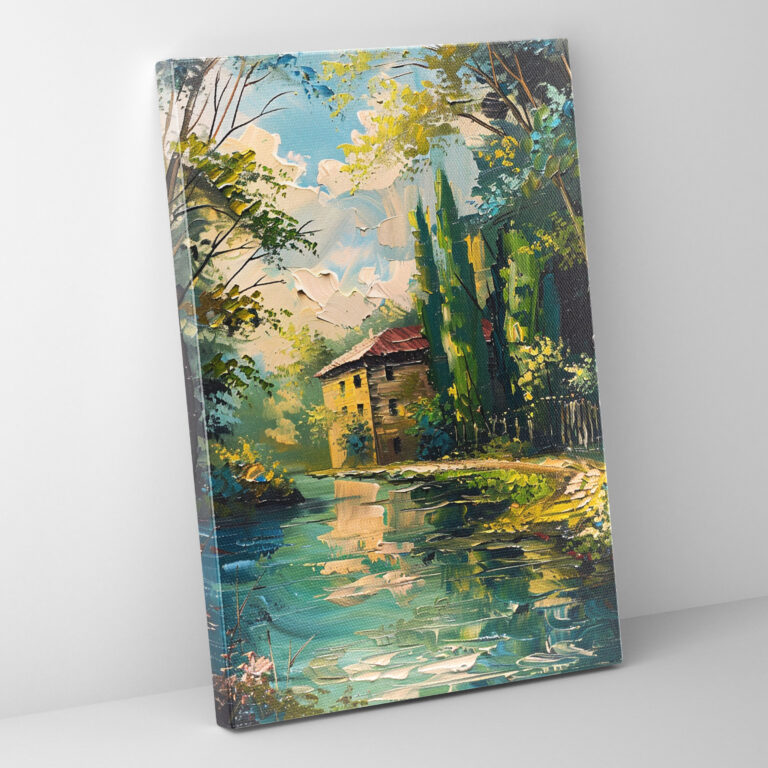 Raffaello Sanzio Wall Decoration Landscape - Raffaello Sanzio, Wall Art, Raffaello Sanzio, Canvas