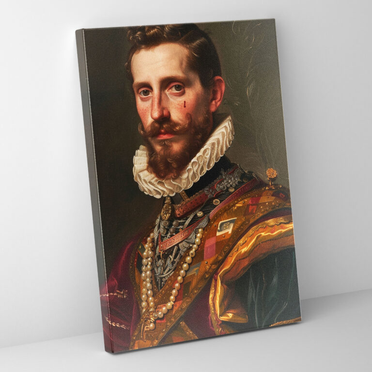 Raffaello Sanzio Wall Art Nobleman - Raffaello Sanzio, Canvas, Wall Art, Raffaello Sanzio