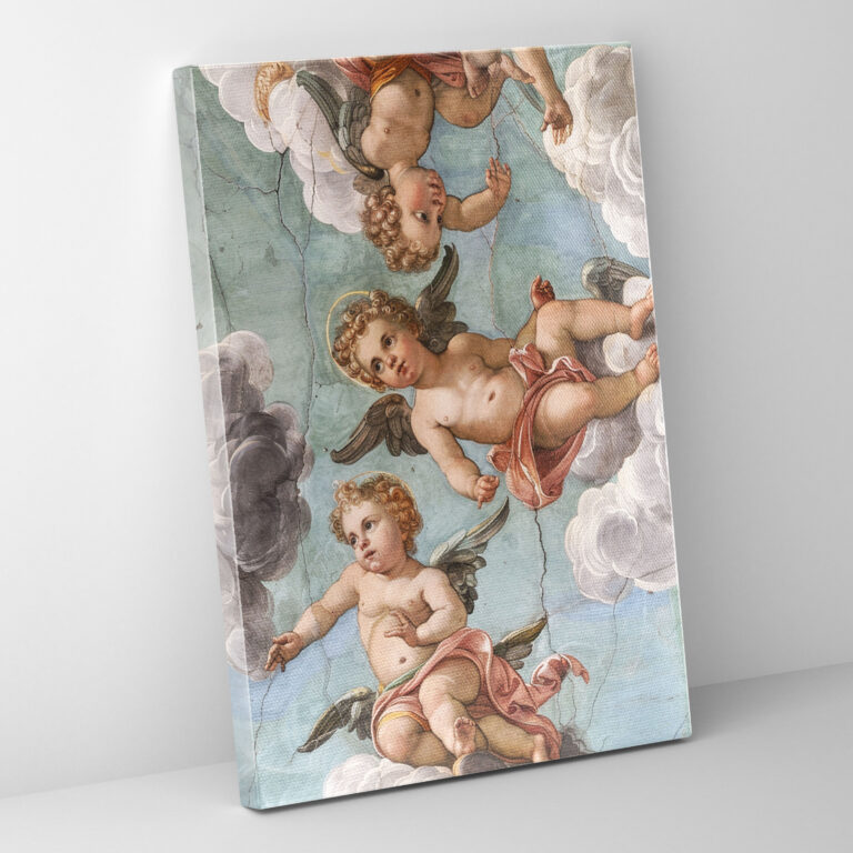 Raffaello Sanzio Canvas Print Cherubs - Raffaello Sanzio, Wall Art, Canvas Print, Home Decoration