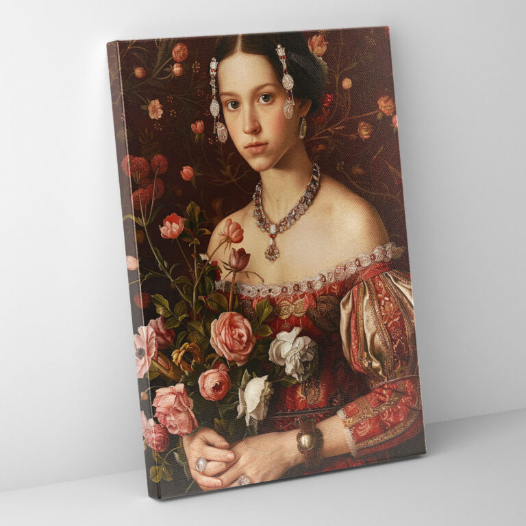 Raffaello Sanzio Portrait Canvas Print - Raffaello Sanzio, Canvas Wall Art, Home Decoration, Wall Art