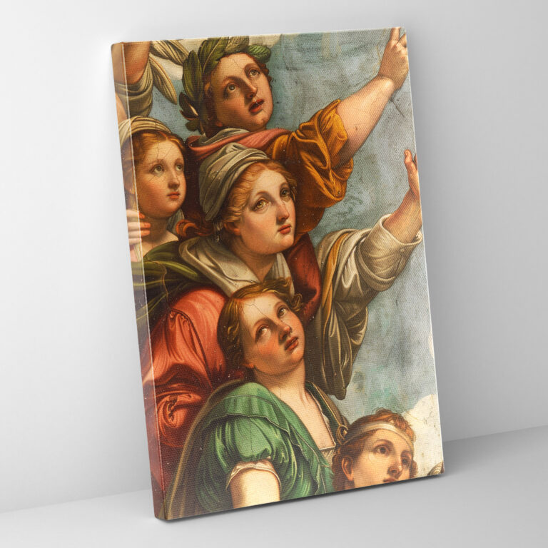 Raffaello Sanzio Allegory Canvas Print - Raffaello Sanzio, Wall Art, Canvas, Home Decoration