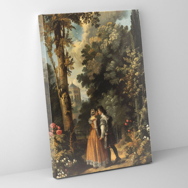 Raffaello Sanzio Romantic Canvas Print - Raffaello Sanzio, Canvas Print, Raffaello Sanzio, Canvas