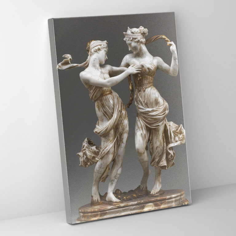 Graceful Figures Wall Art - Raffaello Sanzio, Canvas Wall Art, Wall Decoration, Wall Art