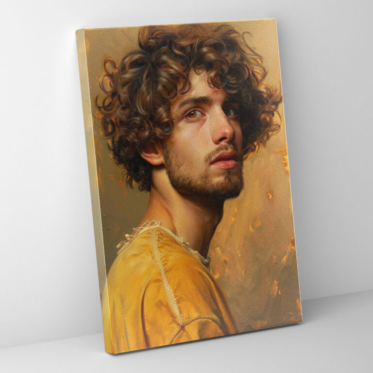 Warm Hues Portraits Wall Art - Raffaello Sanzio, Canvas Wall Art, Raffaello Sanzio, Home Decoration