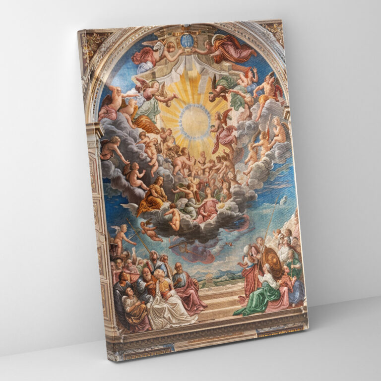 Majestic Historical Composition Wall Decoration - Raffaello Sanzio, Home Decoration, Raffaello Sanzio, Canvas