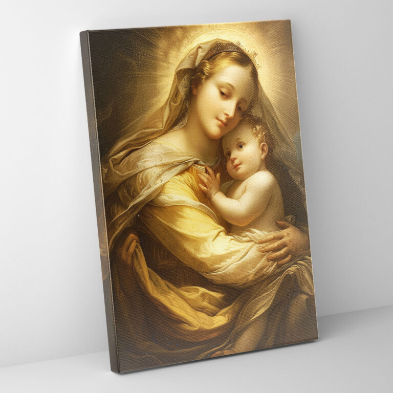 Divine Beauty Canvas Print - Raffaello Sanzio, Home Decoration, Wall Art, Canvas