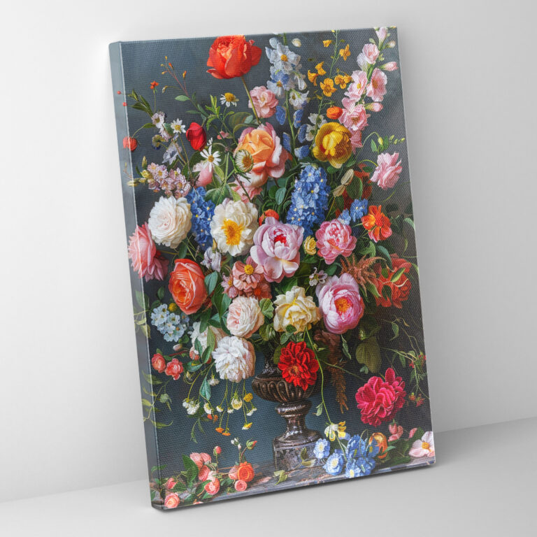 Floral Raffaello Sanzio Wall Decoration - Raffaello Sanzio, Canvas, Raffaello Sanzio, Home Decoration