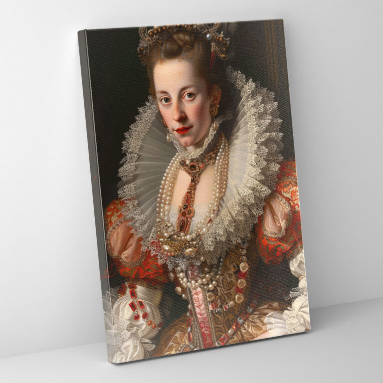 Noblewoman Raffaello Sanzio Canvas Print - Raffaello Sanzio, Home Decoration, Raffaello Sanzio, Wall Art
