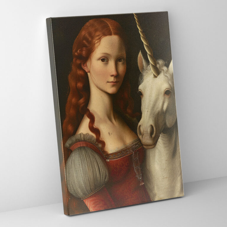Raffaello Sanzio Portrait Canvas Print - Raffaello Sanzio, Canvas Wall Art, Wall Art, Canvas Print