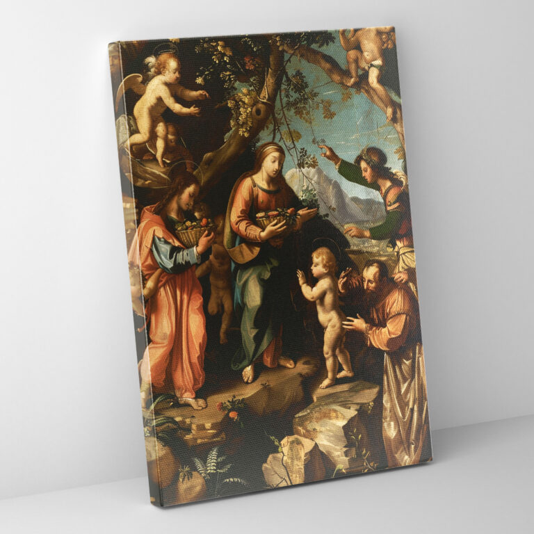 Raffaello Sanzio Canvas Print - Raffaello Sanzio, Wall Decoration, Wall Art, Raffaello Sanzio