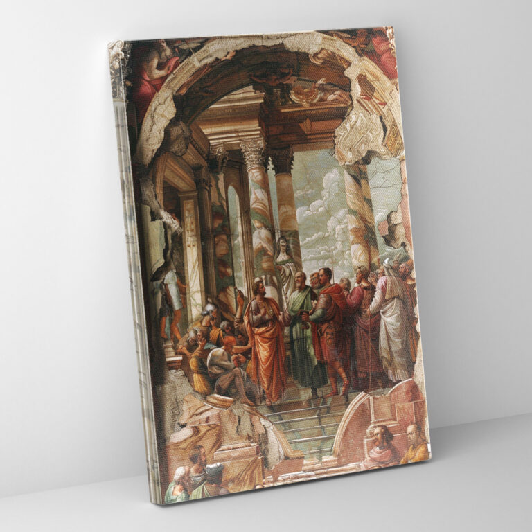 Historical Figures Raffaello Sanzio Canvas Print - Raffaello Sanzio, Canvas Wall Art, Canvas, Raffaello Sanzio