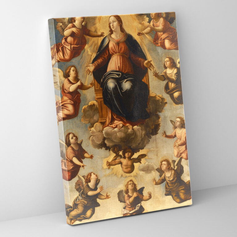 Raffaello Sanzio Wall Art - The Assumption Of The Virgin Mary - Raffaello Sanzio, Canvas, Canvas Wall Art, Wall Art