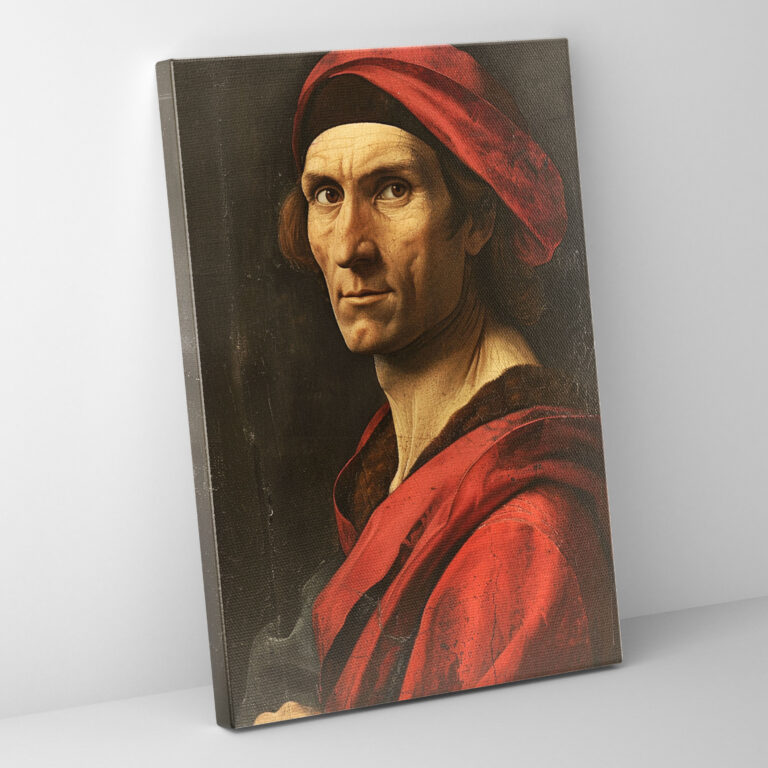 Historical Figures Raffaello Sanzio Canvas Print - Raffaello Sanzio, Canvas Print, Canvas, Canvas Wall Art