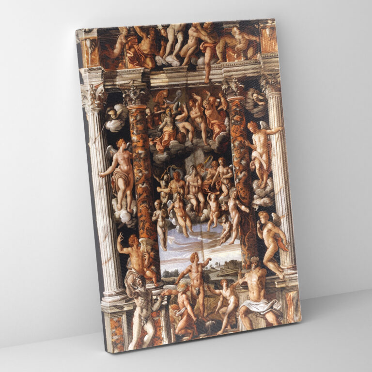 Dreamlike Mythology Canvas Print - Raffaello Sanzio, Canvas Print, Intricate Details, Mythological Figures