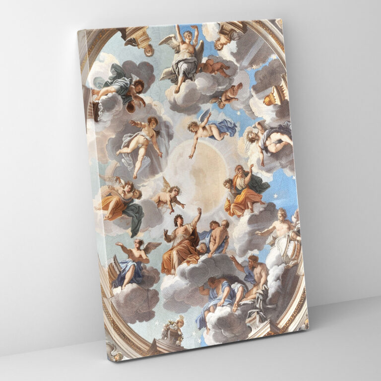 Celestial Architecture Wall Decoration - Raffaello Sanzio, Wall Decoration, Classical Architecture, Celestial Beings