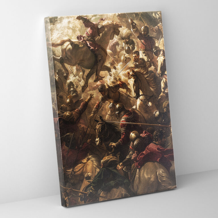 Battle Scene Wall Art - Raffaello Sanzio, Canvas, Canvas Wall Art, Raffaello Sanzio