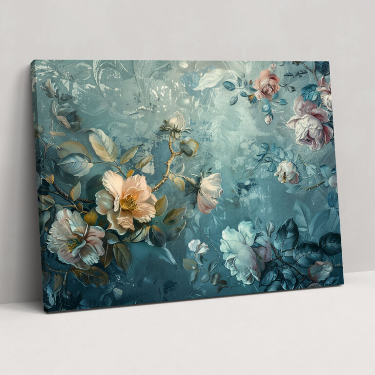 Whimsical Rococo Wall Art - Rococo, Canvas, Canvas Wall Art, Home Decoration