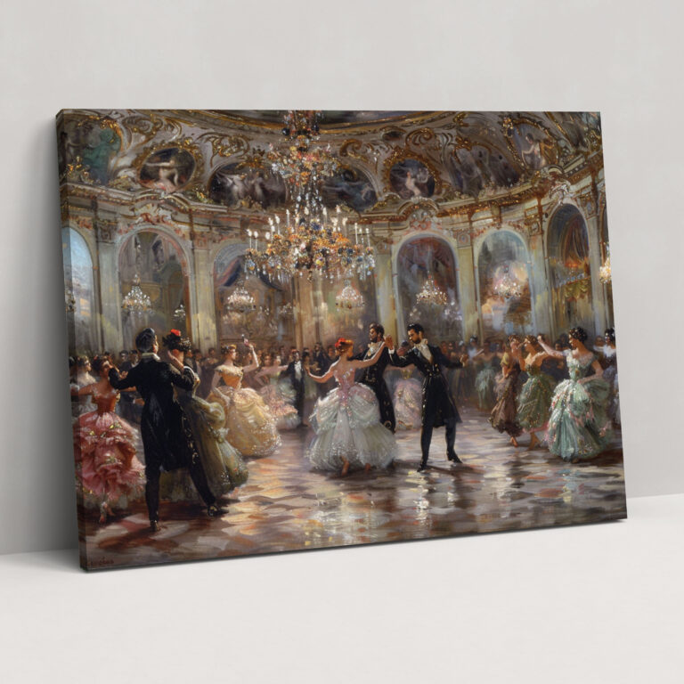 Rococo Style Painting Wall Decoration - Rococo, Rococo Style Painting, Home Decoration, Wall Decoration