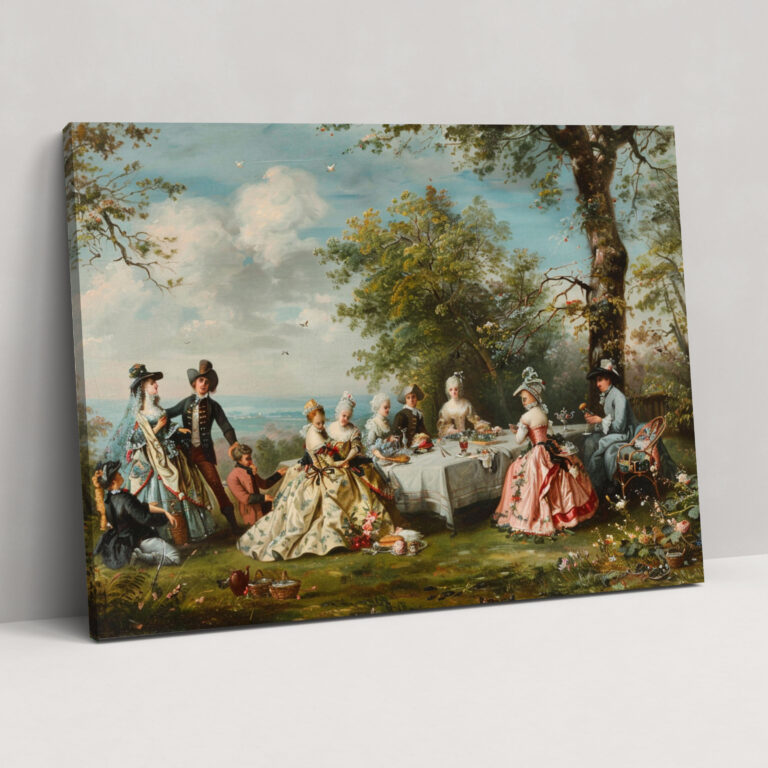 Rococo Style Painting Wall Art - Rococo, Home Decoration, Rococo Style Painting, Wall Art